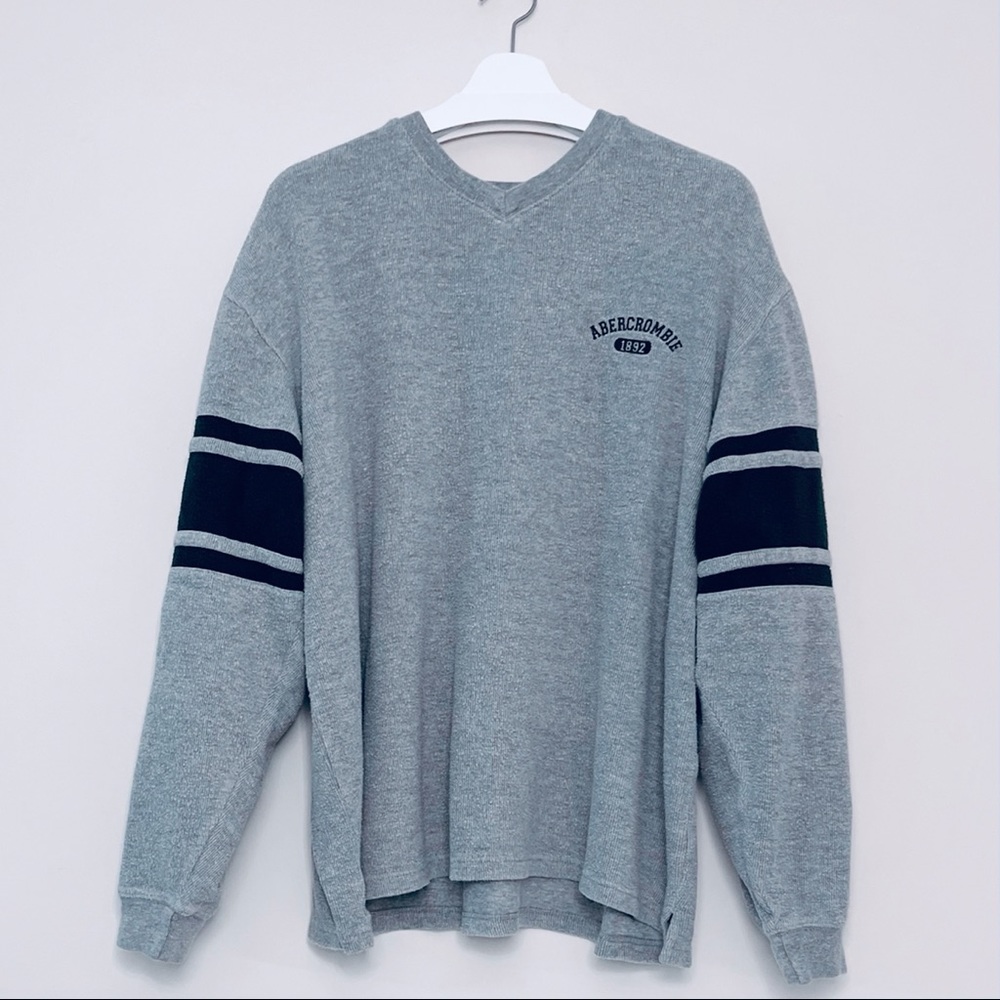 Vintage Abercrombie & Fitch long sleeve sweater shirt – Men's size XL